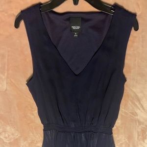 Vera Wang Navy High Low Dress Size Medium (NWT)